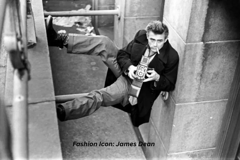fashion icon james dean