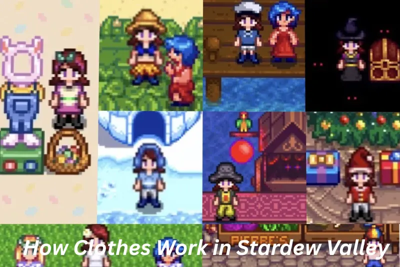 how clothes work in stardew valley