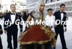 lady gaga meat dress