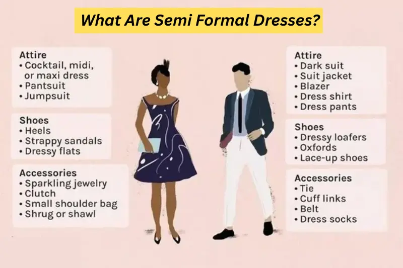 what are semi formal dresses