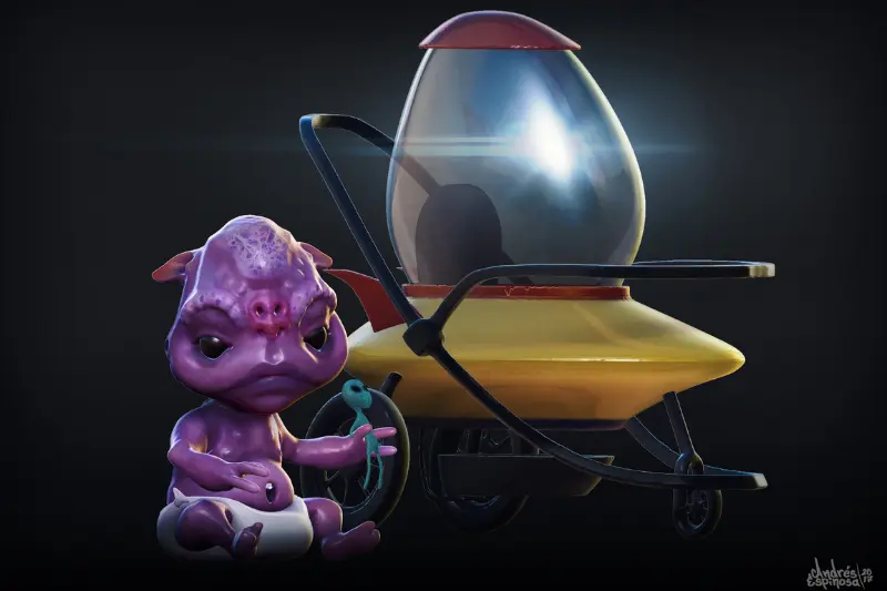 what is a baby alien