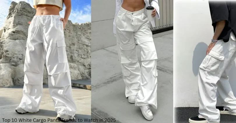 top 10 white cargo pants trends to watch in 2025