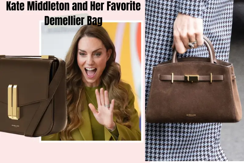 kate middleton and her favorite demellier bag